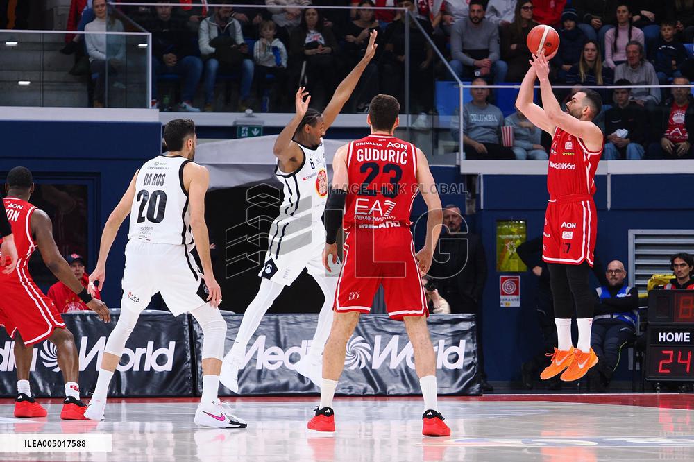 BASKET - Serie A - EA7 Emporio Armani Milano vs APU Old Wild West Udine