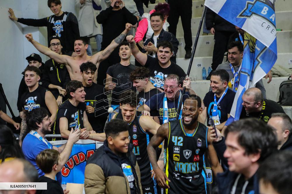 BASKET - Serie A - Vanoli Basket Cremona vs Una Hotels Reggio Emilia