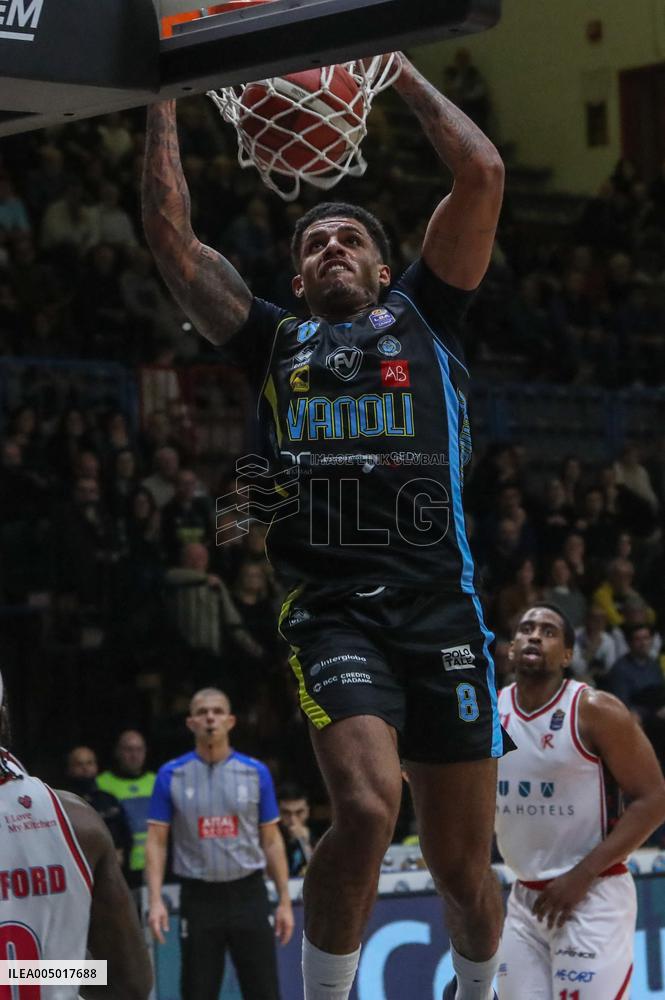 BASKET - Serie A - Vanoli Basket Cremona vs Una Hotels Reggio Emilia