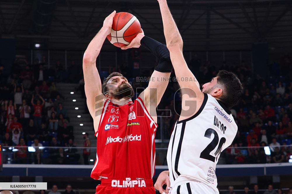 BASKET - Serie A - EA7 Emporio Armani Milano vs APU Old Wild West Udine