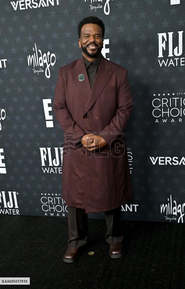 31st Annual Critics Choice Awards - Arrivals