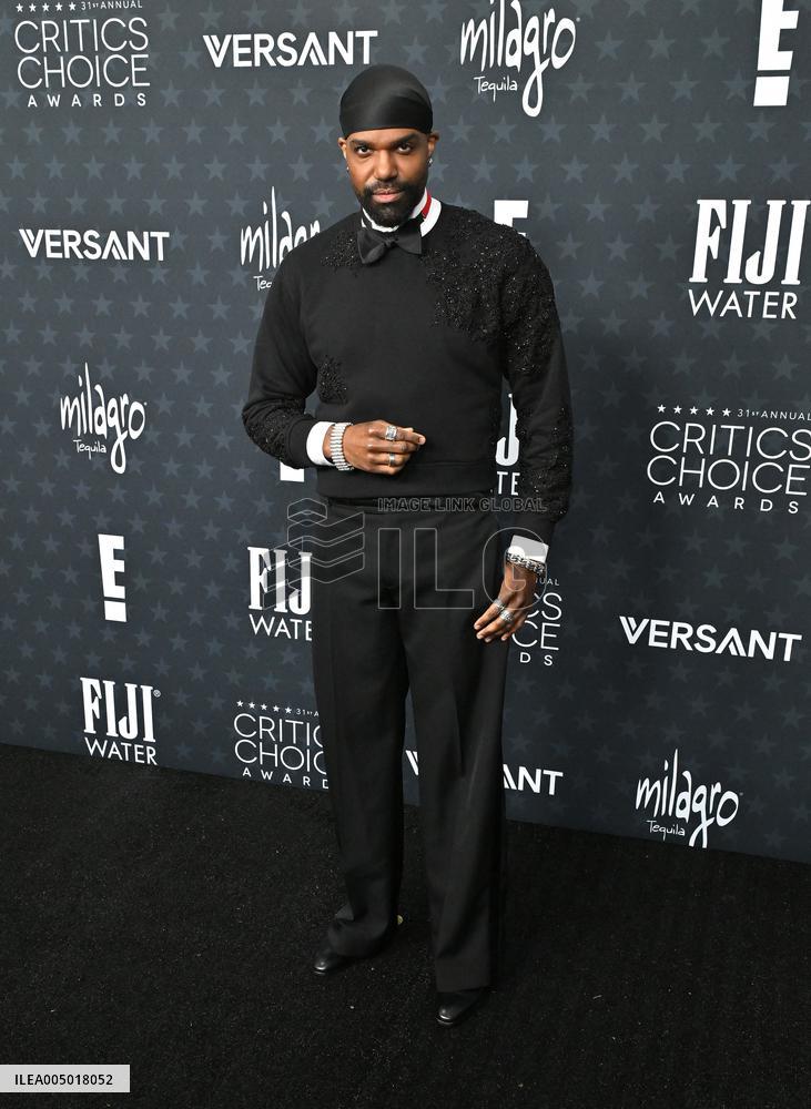 31st Annual Critics Choice Awards - Arrivals