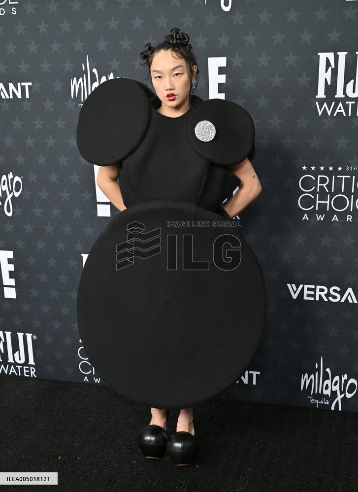 31st Annual Critics Choice Awards - Arrivals