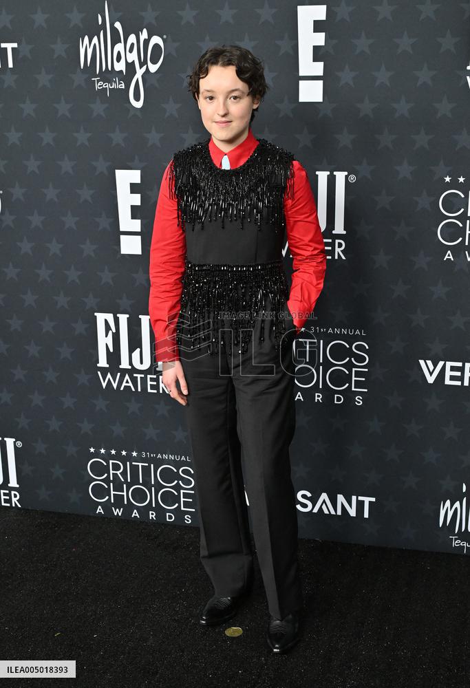 31st Annual Critics Choice Awards - Arrivals