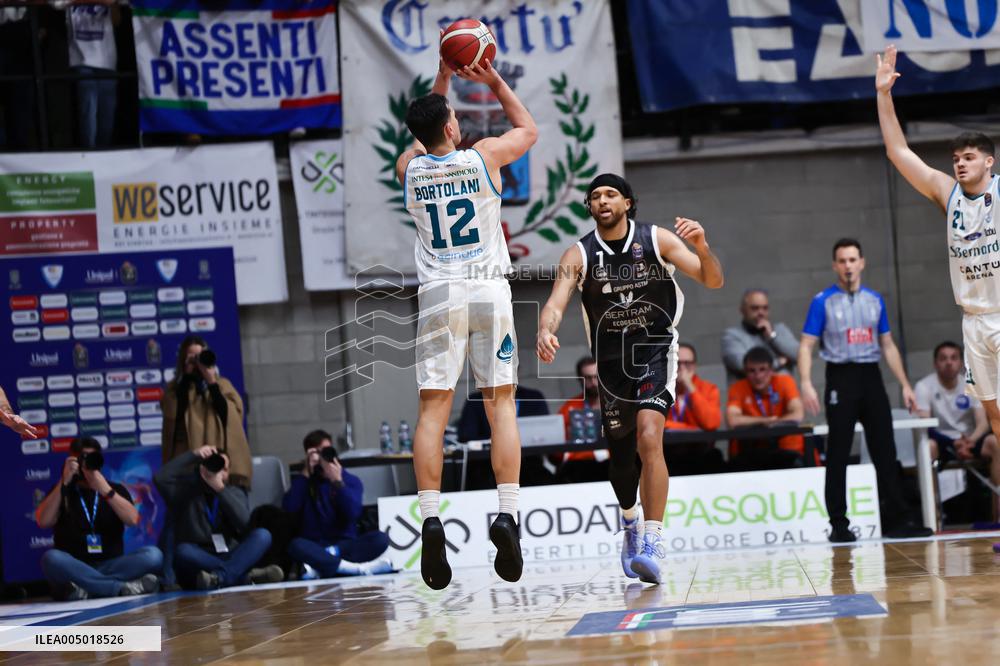 BASKET - Serie A - Acqua S.Bernardo Cantu vs Bertram Derthona Tortona