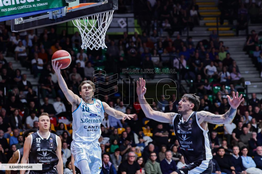 BASKET - Serie A - Acqua S.Bernardo Cantu vs Bertram Derthona Tortona