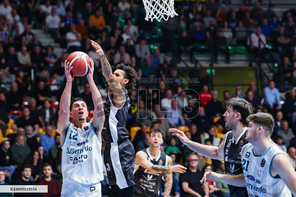 BASKET - Serie A - Acqua S.Bernardo Cantu vs Bertram Derthona Tortona