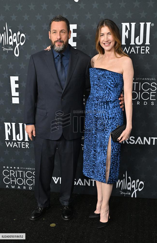 31st Annual Critics Choice Awards - Arrivals