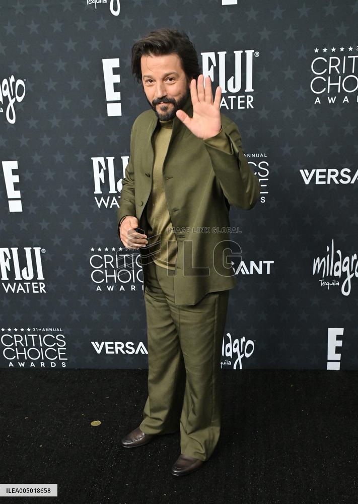 31st Annual Critics Choice Awards - Arrivals