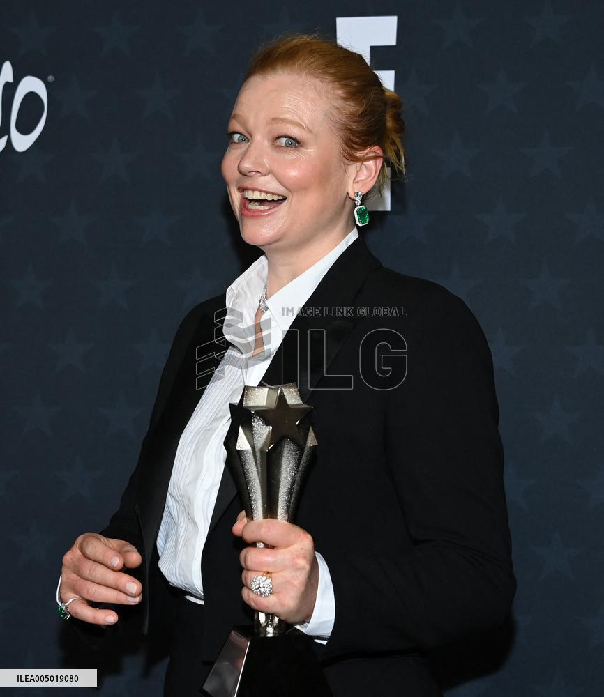 31st Annual Critics Choice Awards - Pressroom