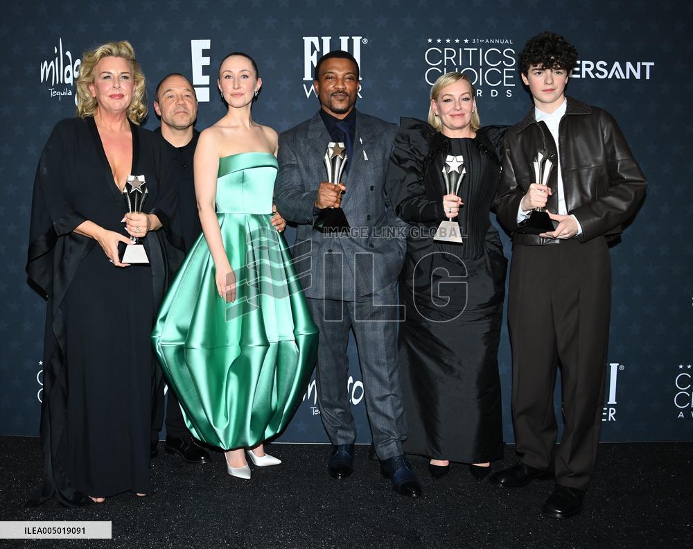 31st Annual Critics Choice Awards - Pressroom