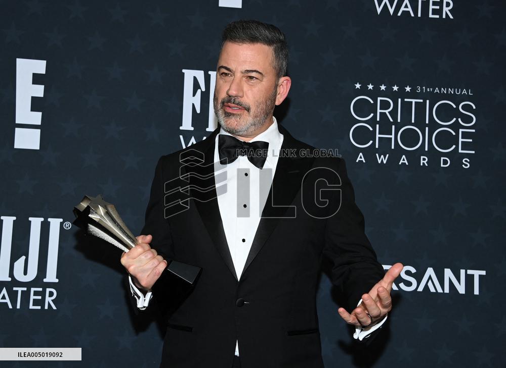31st Annual Critics Choice Awards - Pressroom
