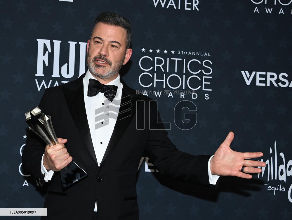 31st Annual Critics Choice Awards - Pressroom