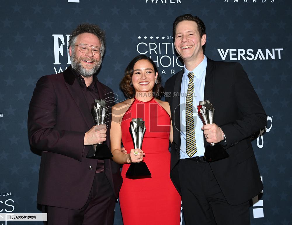 31st Annual Critics Choice Awards - Pressroom