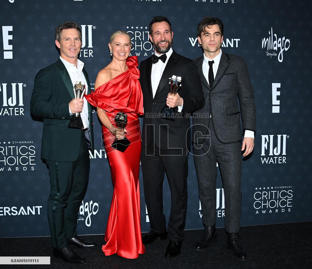 31st Annual Critics Choice Awards - Pressroom