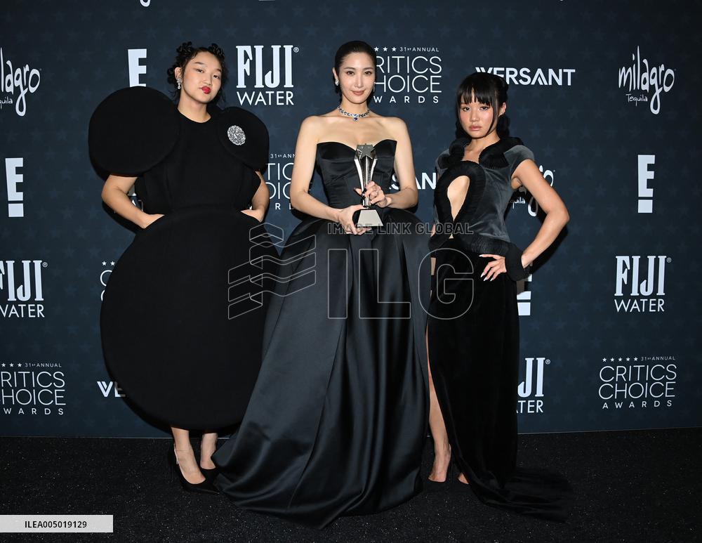 31st Annual Critics Choice Awards - Pressroom