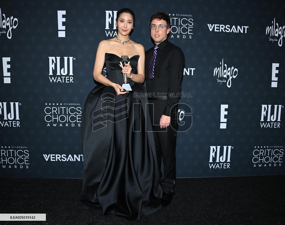 31st Annual Critics Choice Awards - Pressroom