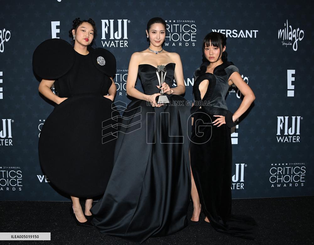 31st Annual Critics Choice Awards - Pressroom