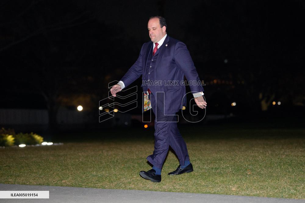 Donald Trump Returns to White House