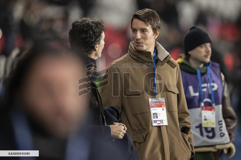 Nicolas Sarkozy At PSG vs PFC - Paris