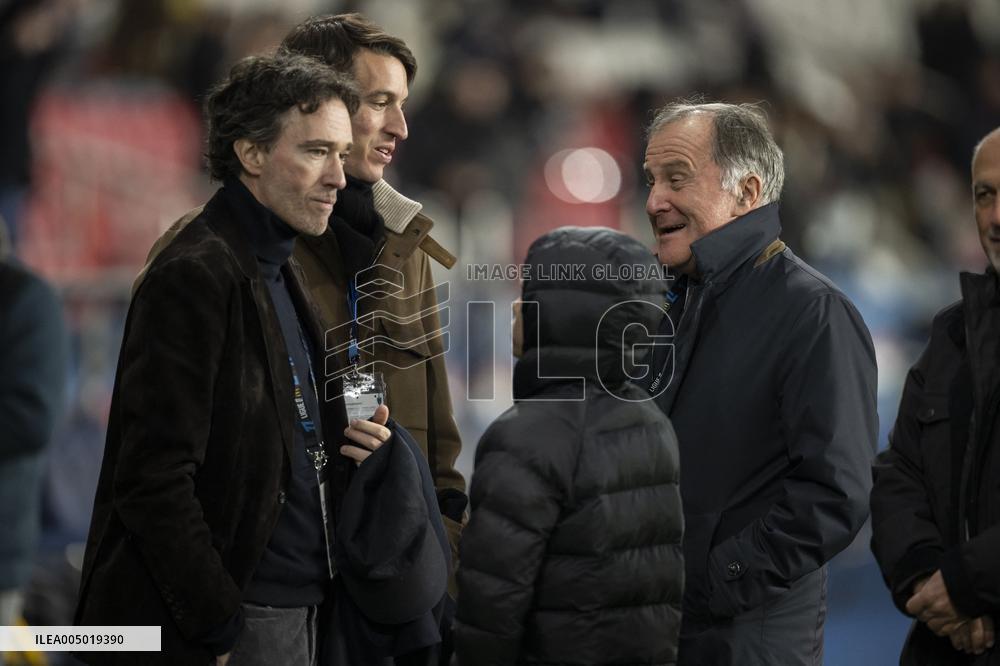 Nicolas Sarkozy At PSG vs PFC - Paris