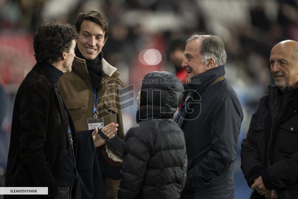 Nicolas Sarkozy At PSG vs PFC - Paris