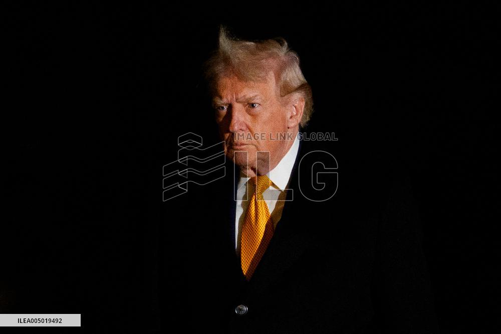 Donald Trump Returns to White House