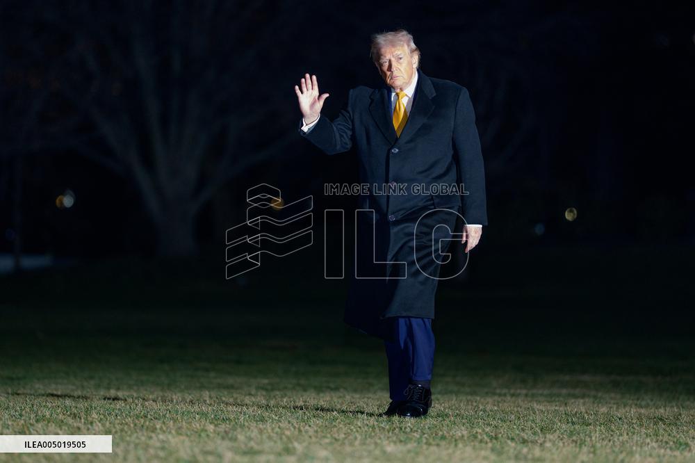 Donald Trump Returns to White House