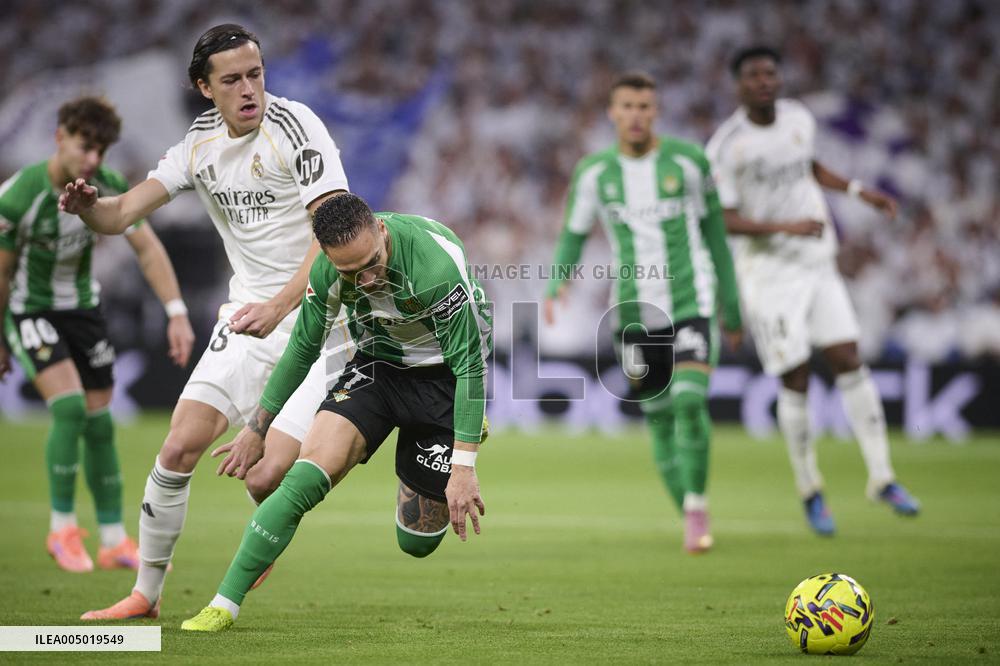 Real Madrid CF v Real Betis Balompie La Liga - Madrid