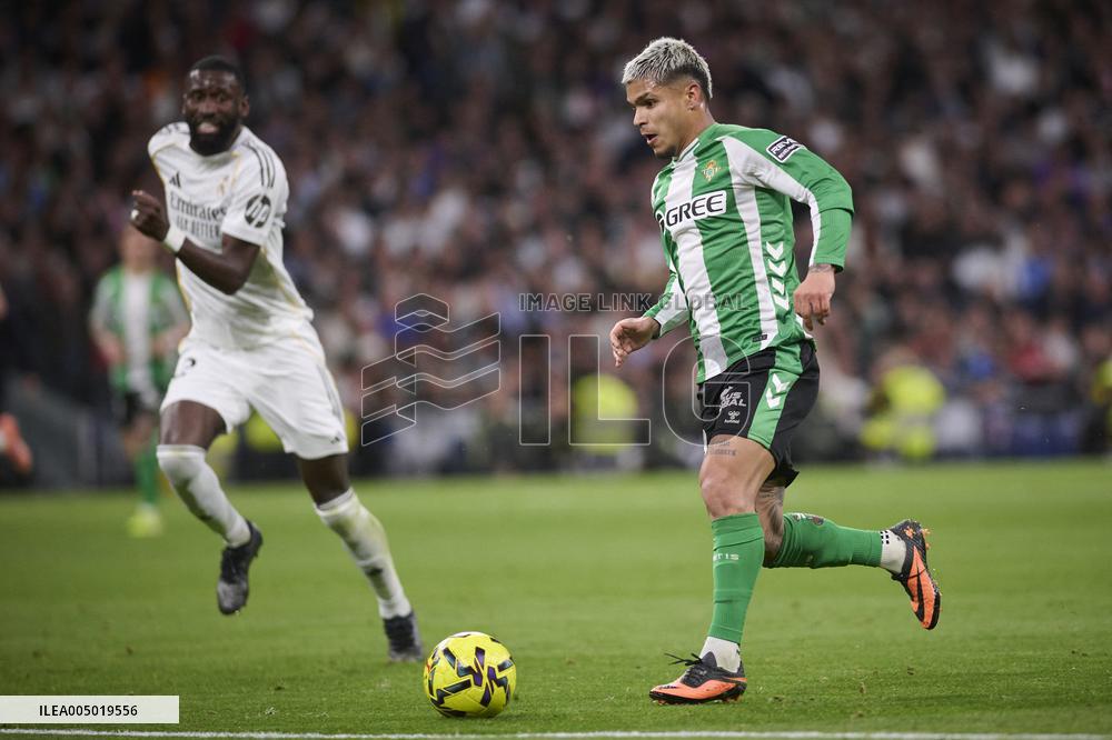 Real Madrid CF v Real Betis Balompie La Liga - Madrid