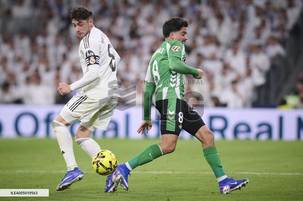 Real Madrid CF v Real Betis Balompie La Liga - Madrid