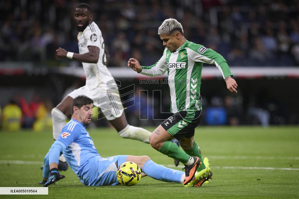 Real Madrid CF v Real Betis Balompie La Liga - Madrid