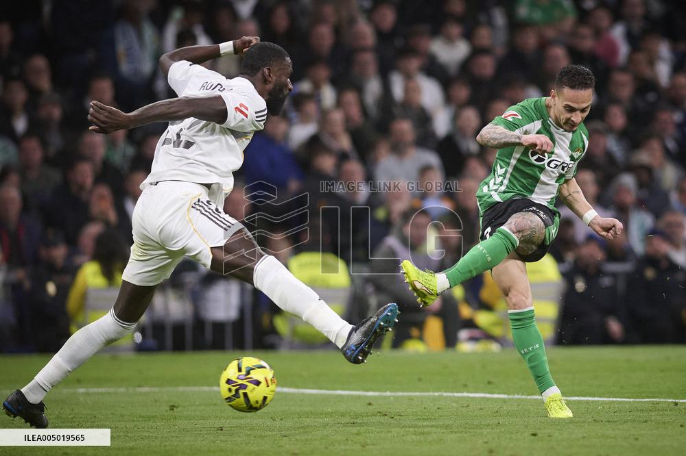 Real Madrid CF v Real Betis Balompie La Liga - Madrid