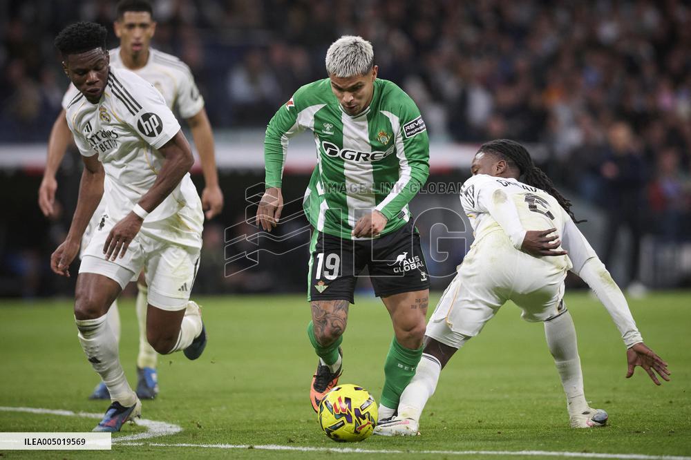 Real Madrid CF v Real Betis Balompie La Liga - Madrid
