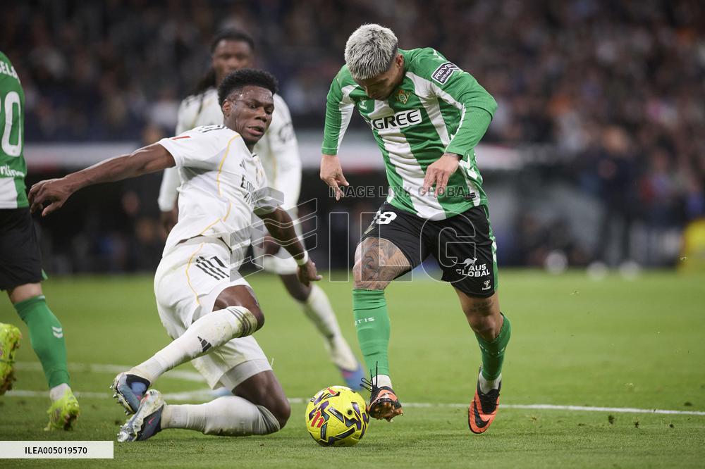 Real Madrid CF v Real Betis Balompie La Liga - Madrid