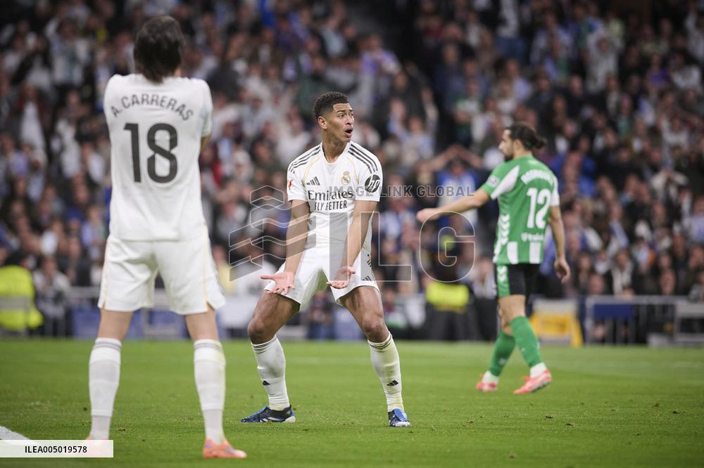 Real Madrid CF v Real Betis Balompie La Liga - Madrid