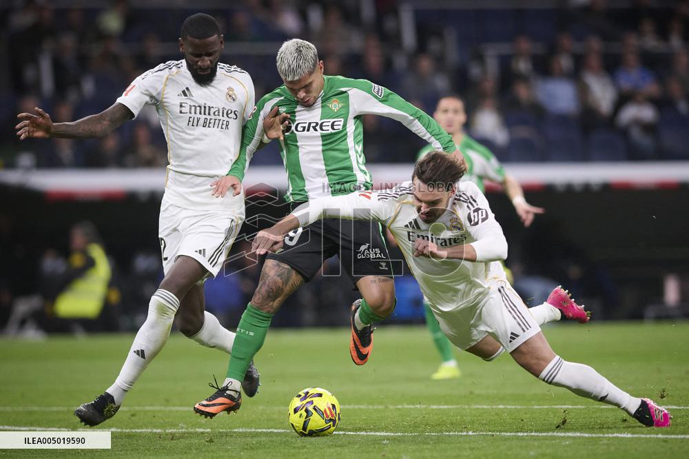 Real Madrid CF v Real Betis Balompie La Liga - Madrid