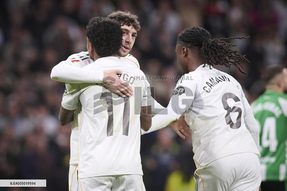 Real Madrid CF v Real Betis Balompie La Liga - Madrid