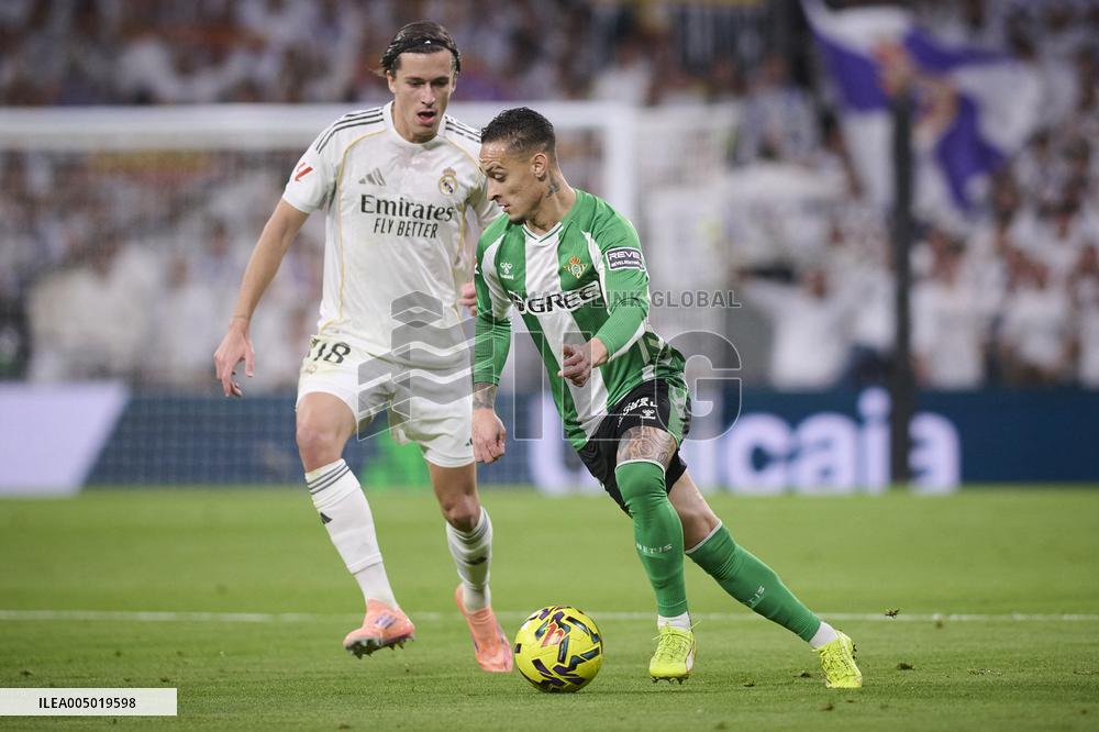 Real Madrid CF v Real Betis Balompie La Liga - Madrid