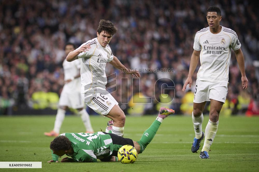 Real Madrid CF v Real Betis Balompie La Liga - Madrid