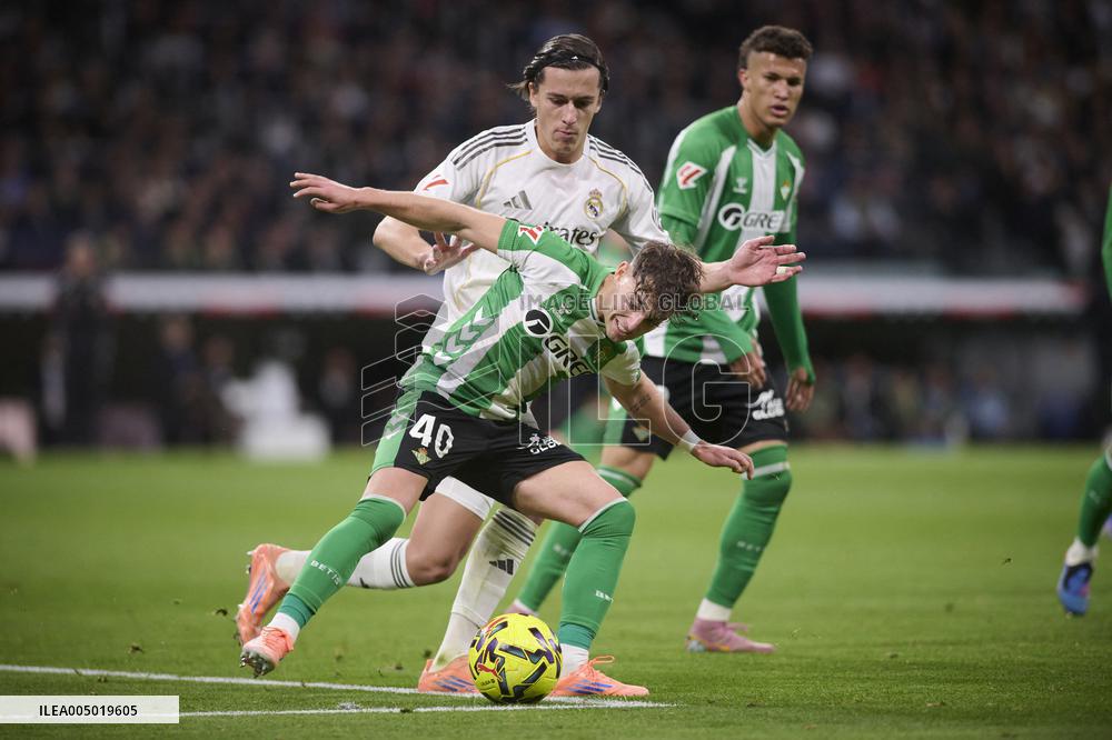 Real Madrid CF v Real Betis Balompie La Liga - Madrid