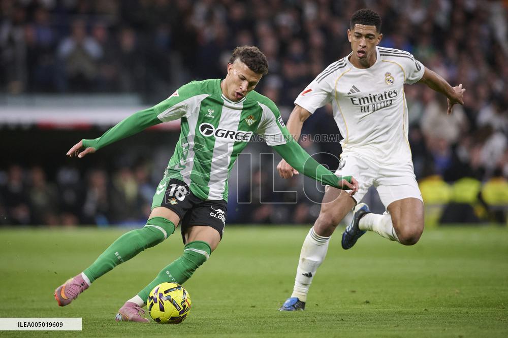 Real Madrid CF v Real Betis Balompie La Liga - Madrid