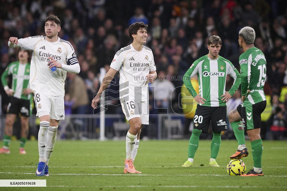 Real Madrid CF v Real Betis Balompie La Liga - Madrid
