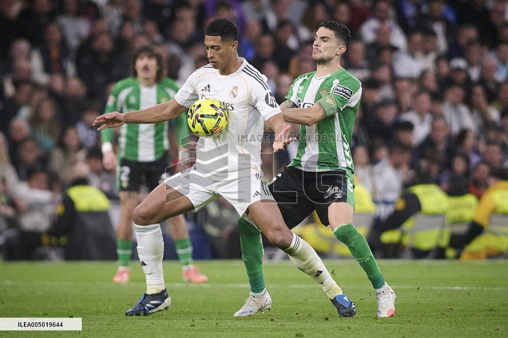 Real Madrid CF v Real Betis Balompie La Liga - Madrid