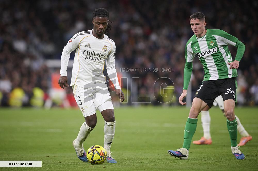 Real Madrid CF v Real Betis Balompie La Liga - Madrid