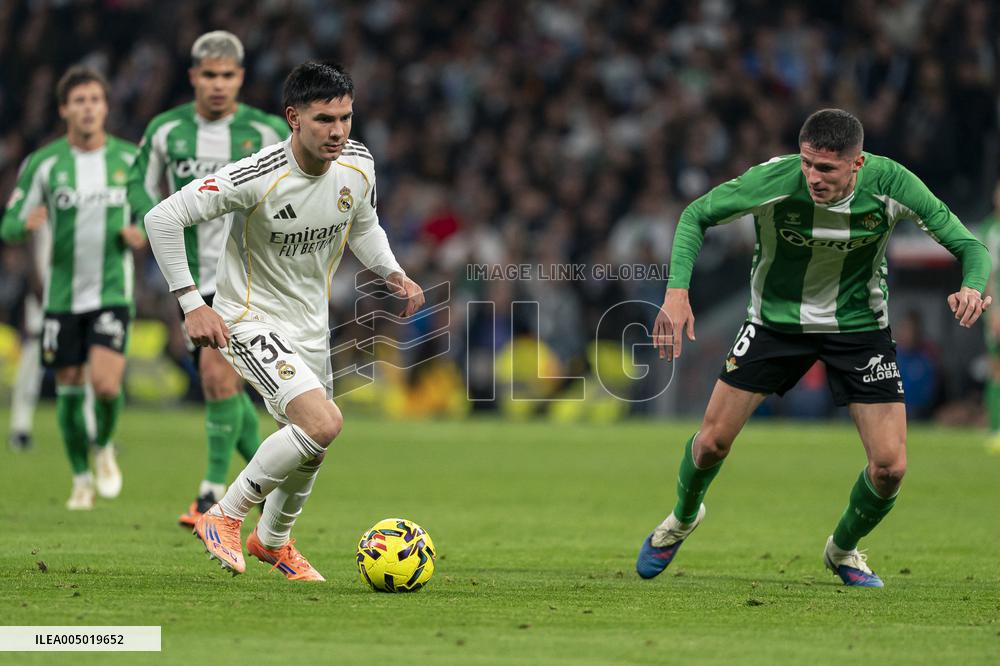 Real Madrid CF v Real Betis Balompie La Liga - Madrid
