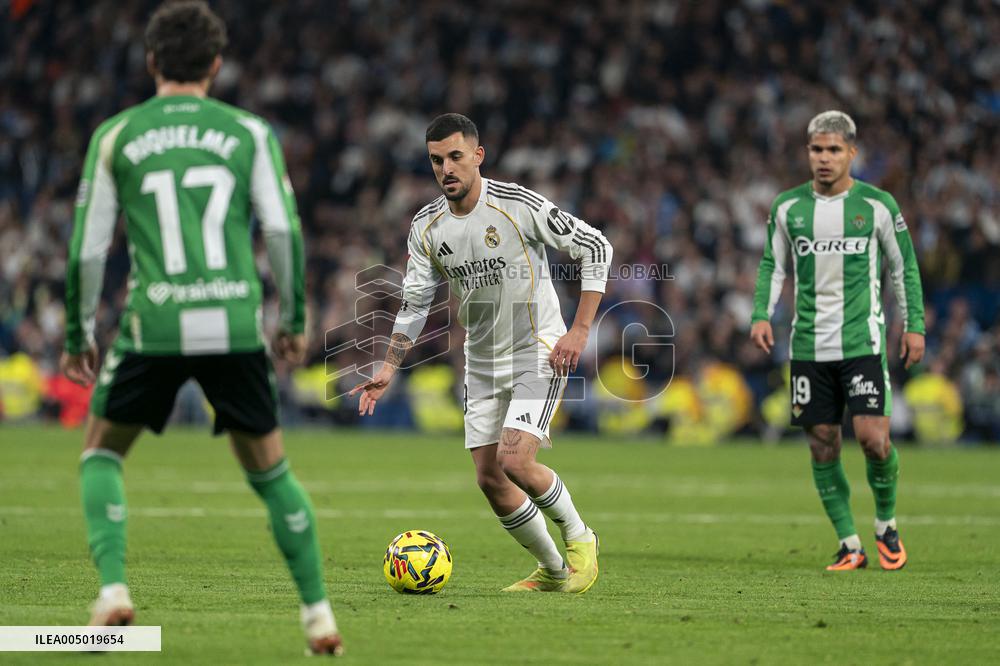 Real Madrid CF v Real Betis Balompie La Liga - Madrid