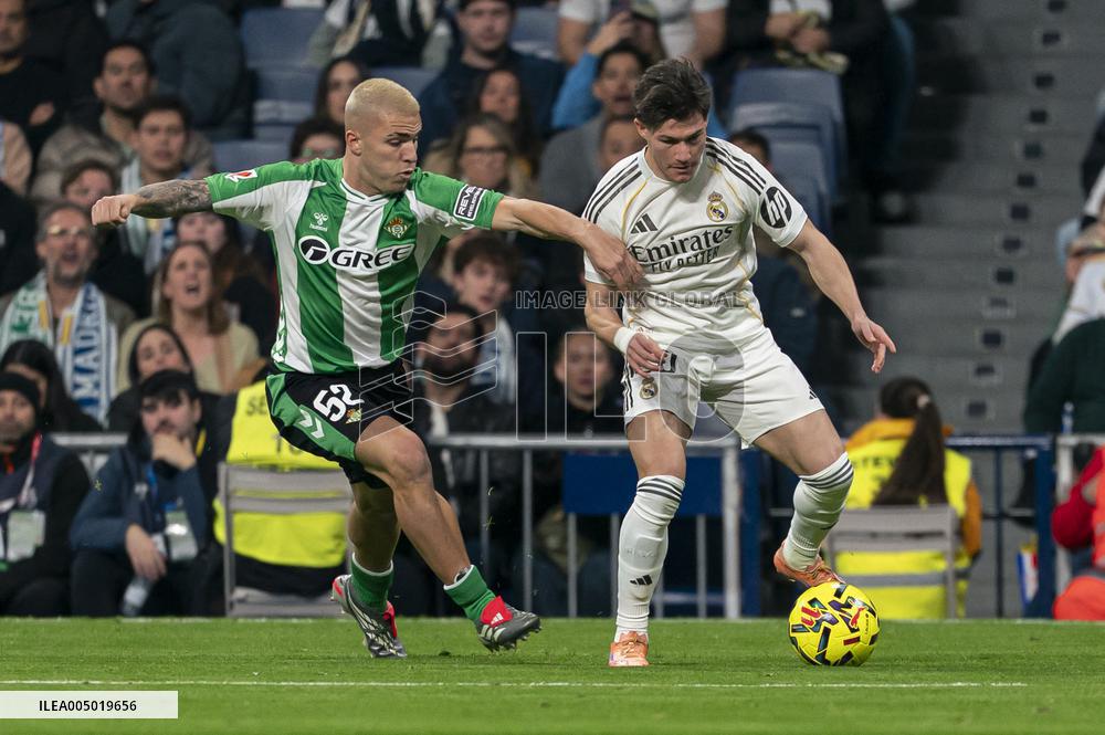 Real Madrid CF v Real Betis Balompie La Liga - Madrid