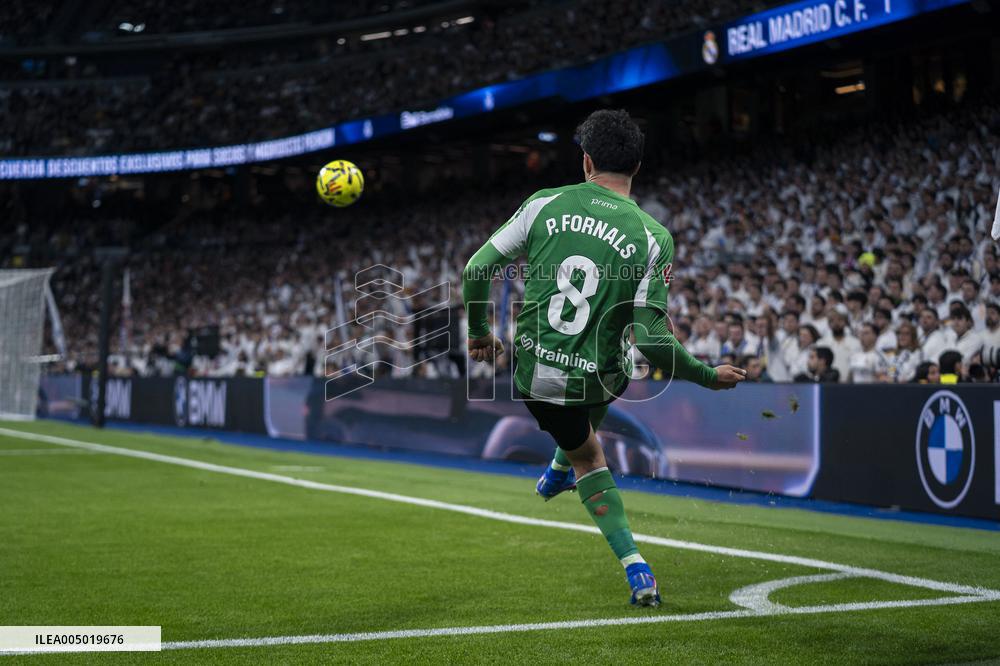 Real Madrid CF v Real Betis Balompie La Liga - Madrid