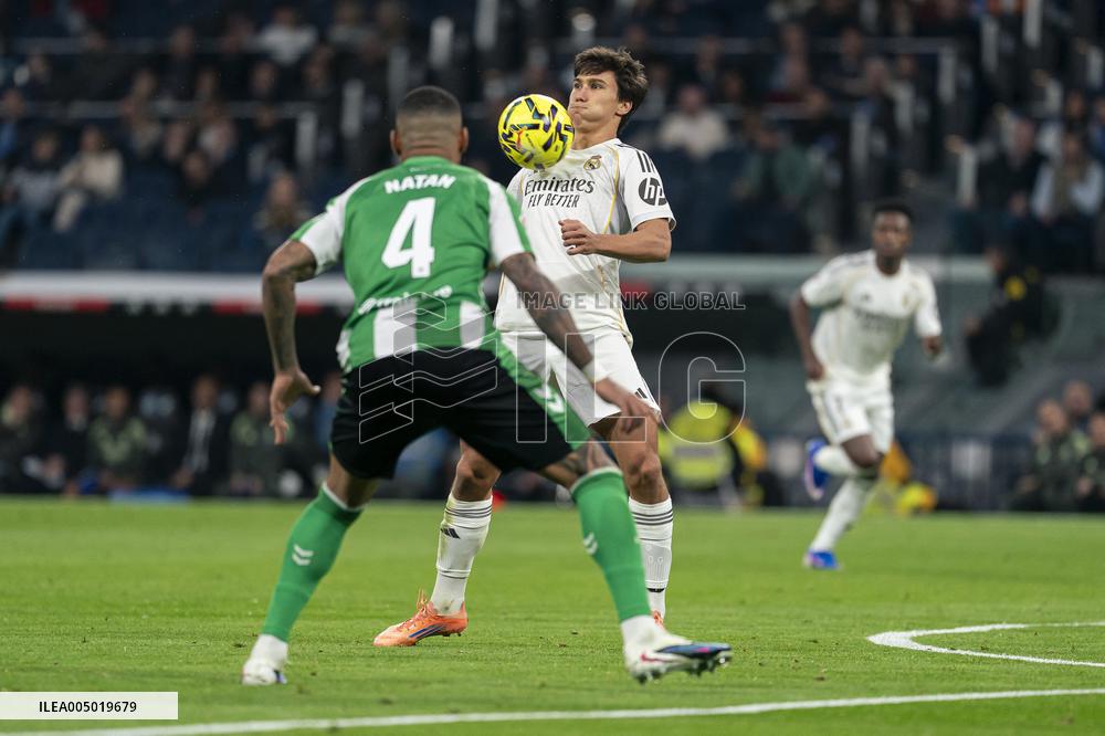 Real Madrid CF v Real Betis Balompie La Liga - Madrid